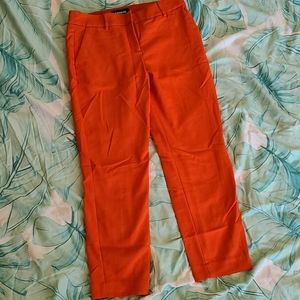 Orange dress pants